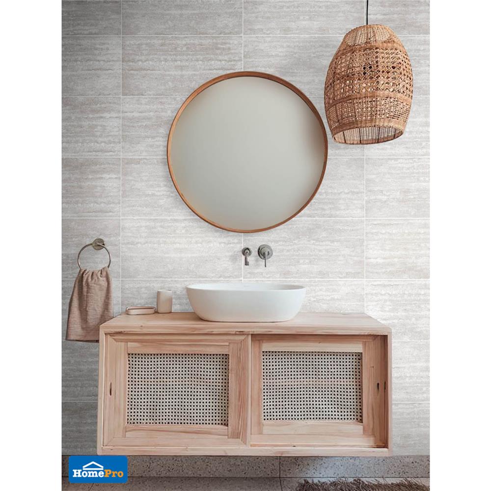 กระเบื้องผนัง 30x60 ซม. TARA จีน่า เกรย์ 1.44M2