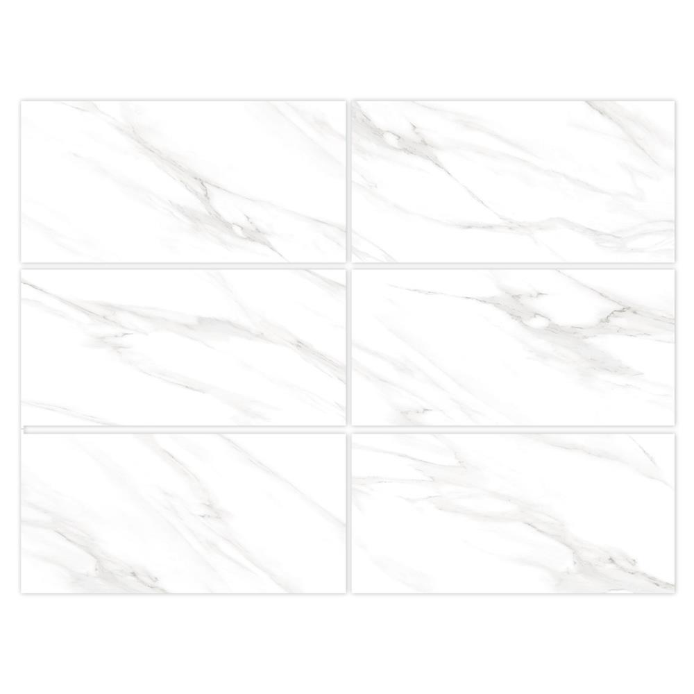 กระเบื้องผนัง 30x60 ซม. TARA ไบรตัน ไวท์ 1.44M2