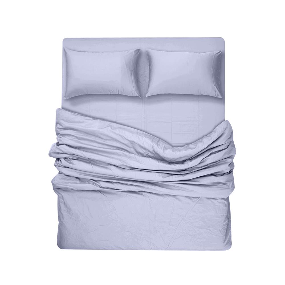 ชุดผ้าปูที่นอน 6 ฟุต 8 ชิ้น BENEATH LAVENDER สี VIOLET