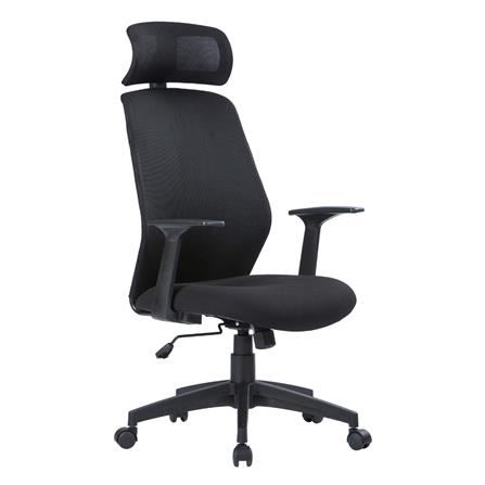 เก้าอี้สำนักงาน SURE FEODOR PL-1781 สีดำ_1