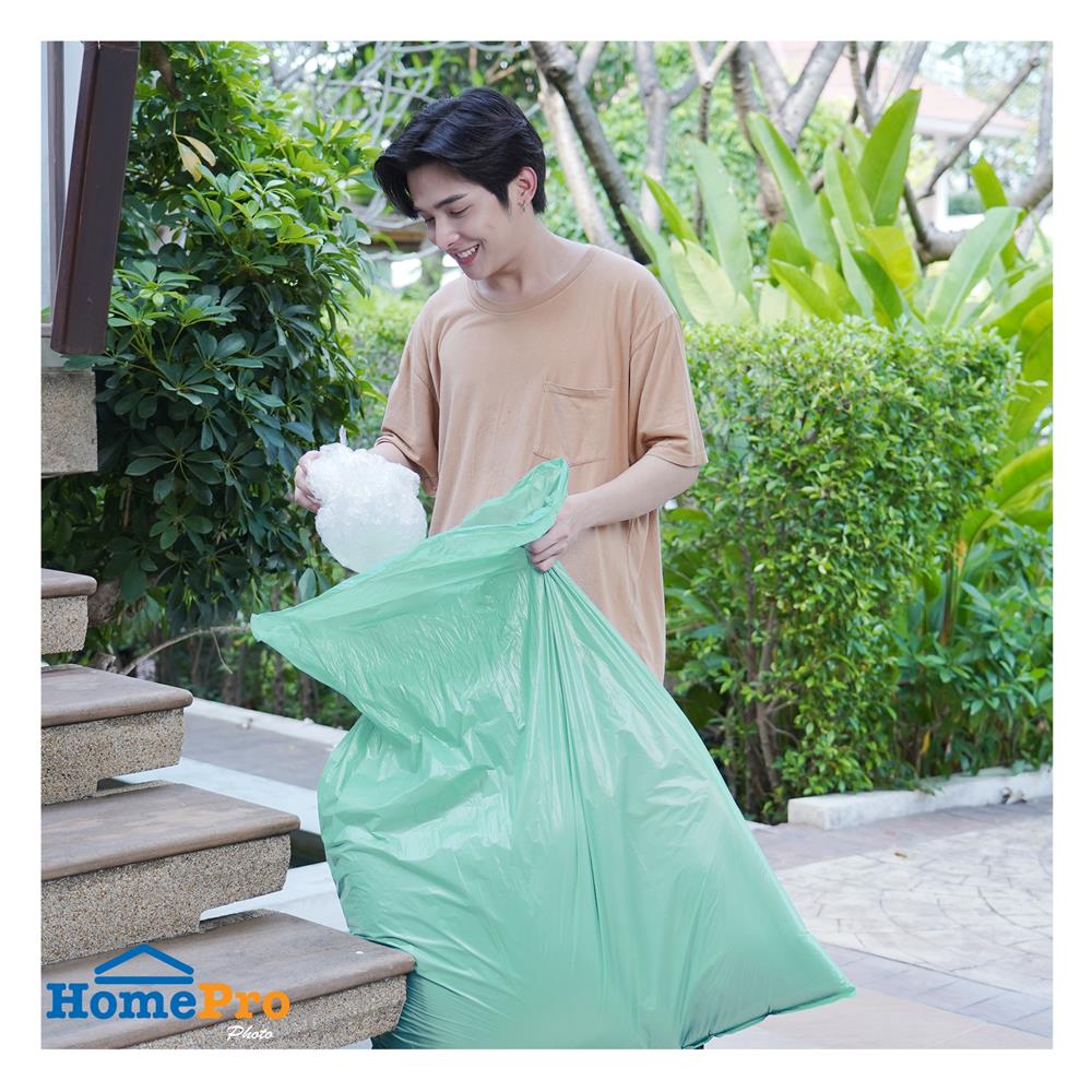 ถุงขยะย่อยสลายไบโอแมท ACCO 30x40 นิ้ว สีเขียวคราม