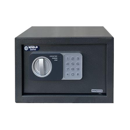ตู้นิรภัย ELECTRONIC WORLDSAFES 20SAQ สีดำ_0