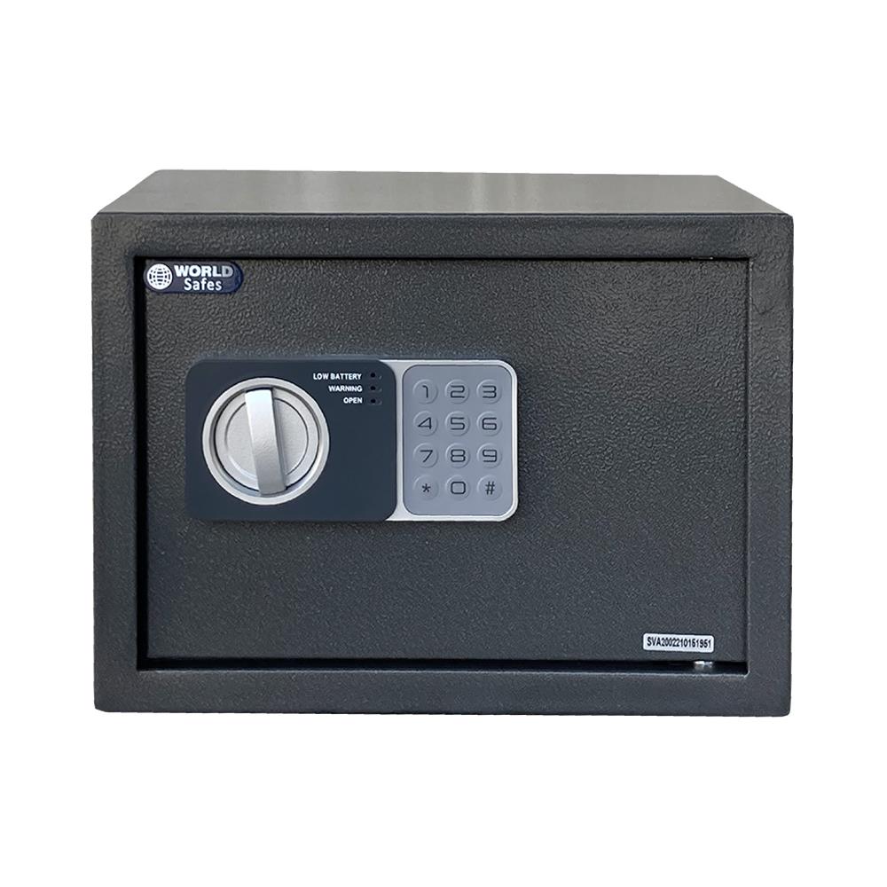 ตู้นิรภัย ELECTRONIC WORLDSAFES 25SAQ สีดำ