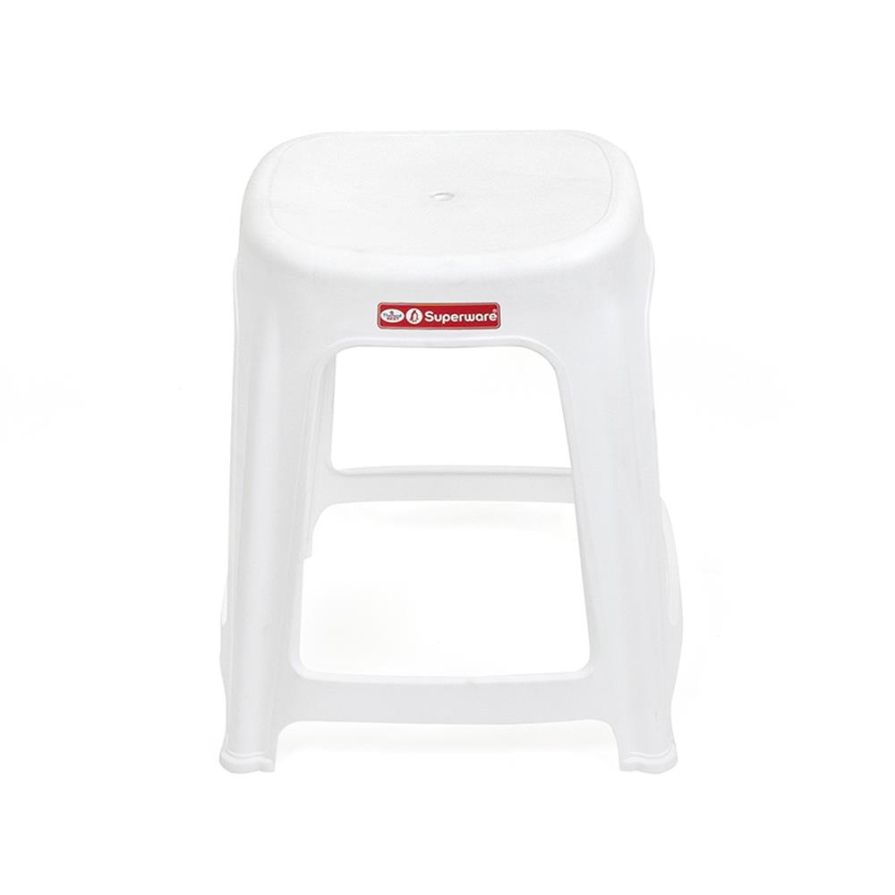 เก้าอี้พลาสติก SUPERWARE CH-68/A สีขาว