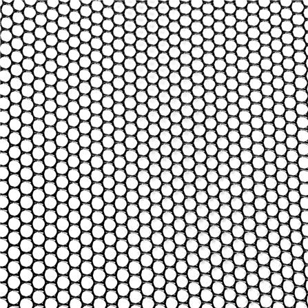 ตาข่ายพลาสติกหกเหลี่ยม DEXZON 5 มม.X90 ซม.X10 ม. สีดำ_2