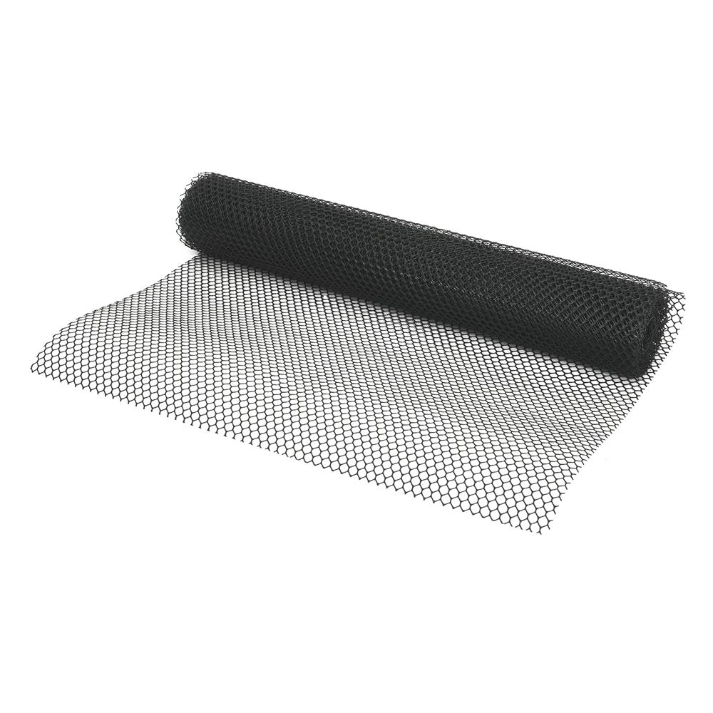 ตาข่ายพลาสติกหกเหลี่ยม DEXZON 12มม.x90ซม.x10ม. สีดำ