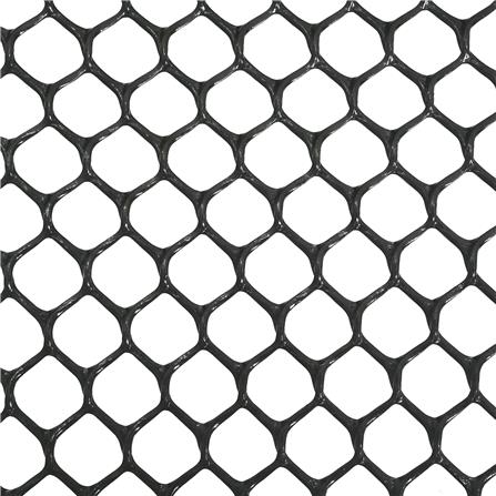 ตาข่ายพลาสติกหกเหลี่ยม DEXZON 12มม.x90ซม.x10ม. สีดำ_2