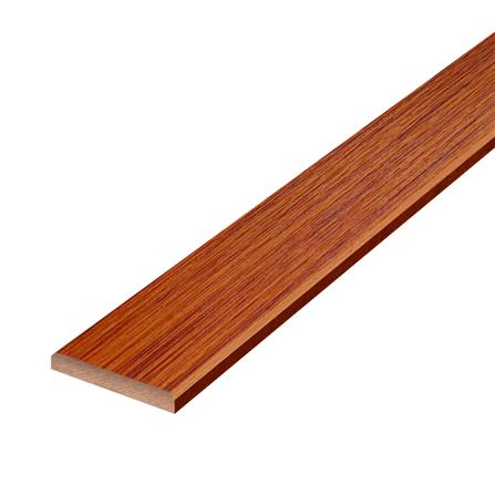 ไม้ระแนง DURAONE ลายเสี้ยน 7.5x300x0.8 ซม. สีคอปเปอร์บราวน์_0