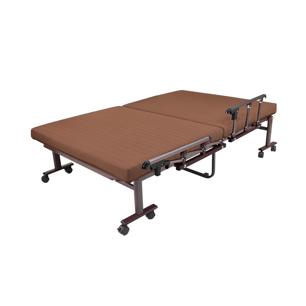 เตียงพับพร้อม TOPPER THAIBULL OLT247-100B สีน้ำตาล