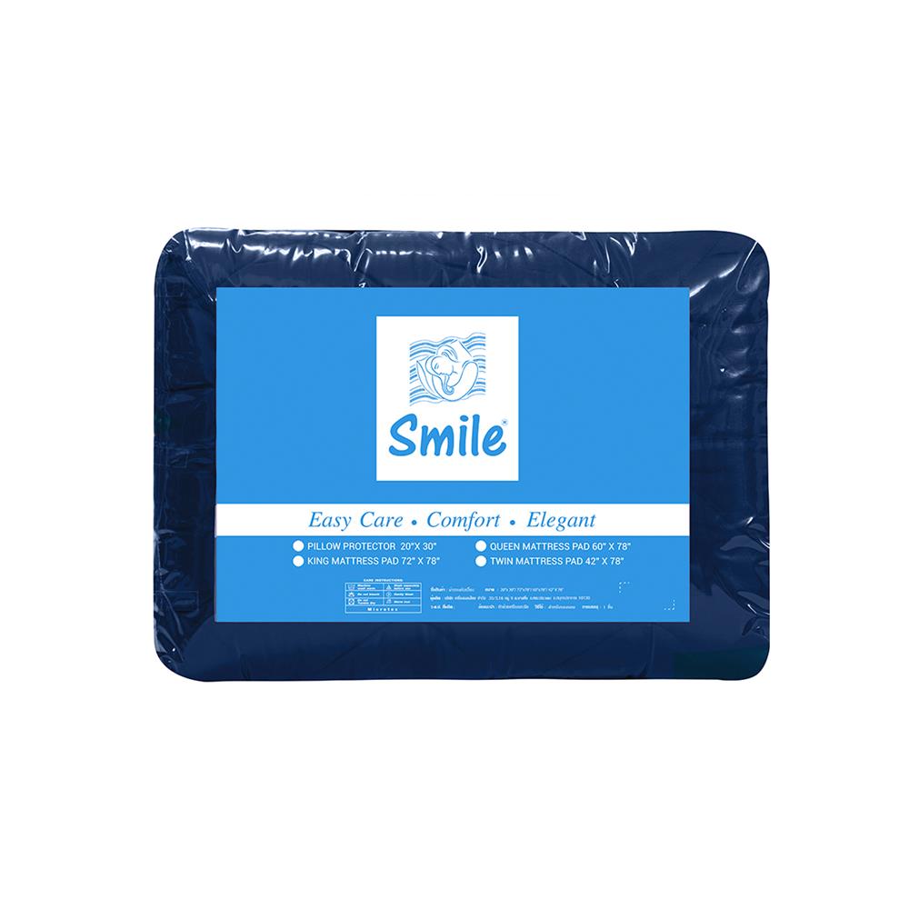 ผ้ารองกันเปื้อน QUEEN SIZE PICASSO SMILE FIT สี NAVY