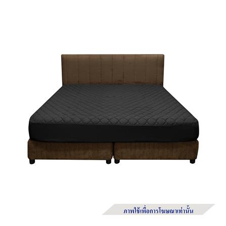 ผ้ารองกันเปื้อน TWIN SIZE PICASSO SMILE FIT สี DARK GREY_2