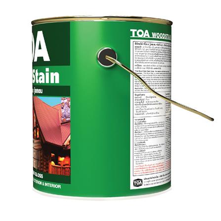 สีย้อมไม้ TOA WOODSTAIN S08 สีมะฮอกกานี กึ่งเงา 1 แกลลอน_2