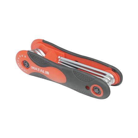 ประแจหกเหลี่ยมหัวบอล MATALL 8 ชิ้น/ชุด_0