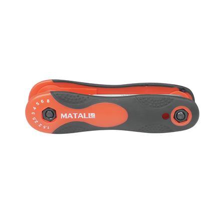 ประแจหกเหลี่ยมหัวบอล MATALL 8 ชิ้น/ชุด_1