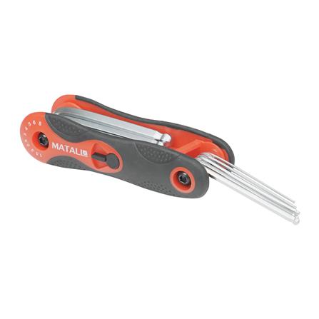 ประแจหกเหลี่ยมหัวบอล MATALL 8 ชิ้น/ชุด_3