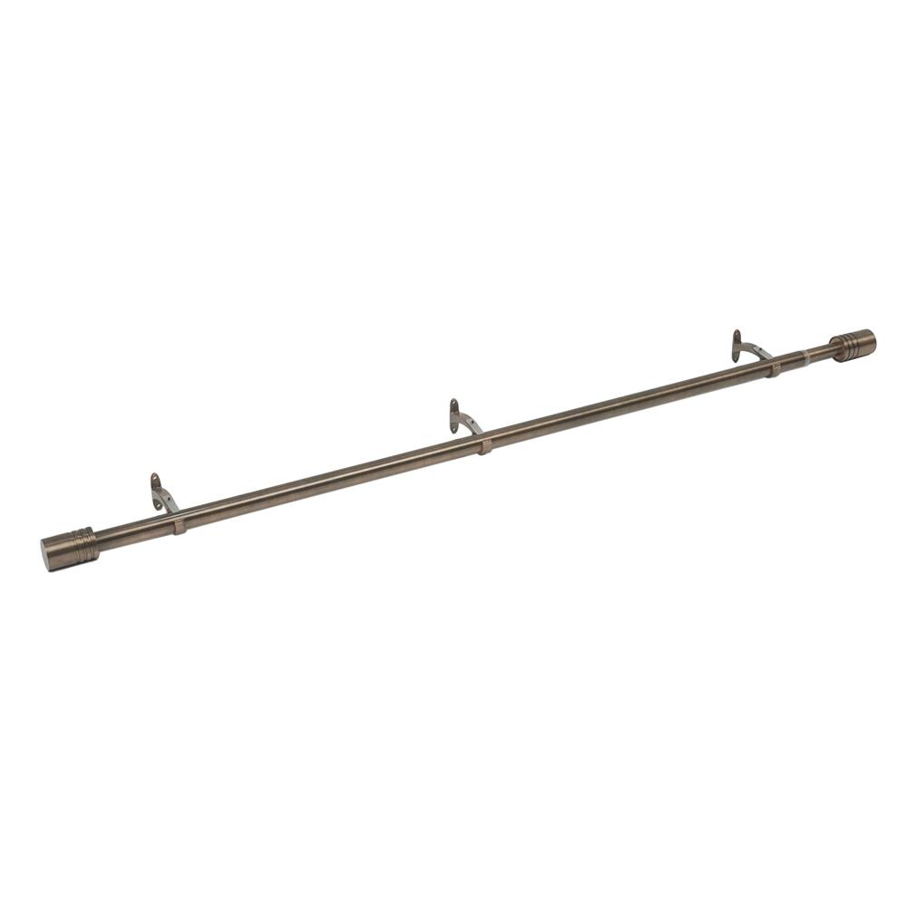 รางเหล็ก ยืดหด HOME LIVING STYLE TRENETE 110-210 ซม. สีทองแดง