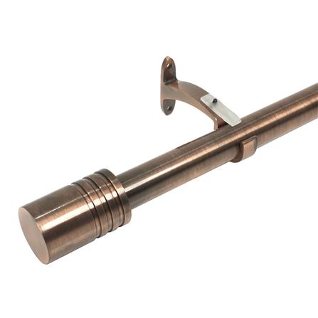 รางเหล็ก ยืดหด HOME LIVING STYLE TRENETE 110-210 ซม. สีทองแดง_1