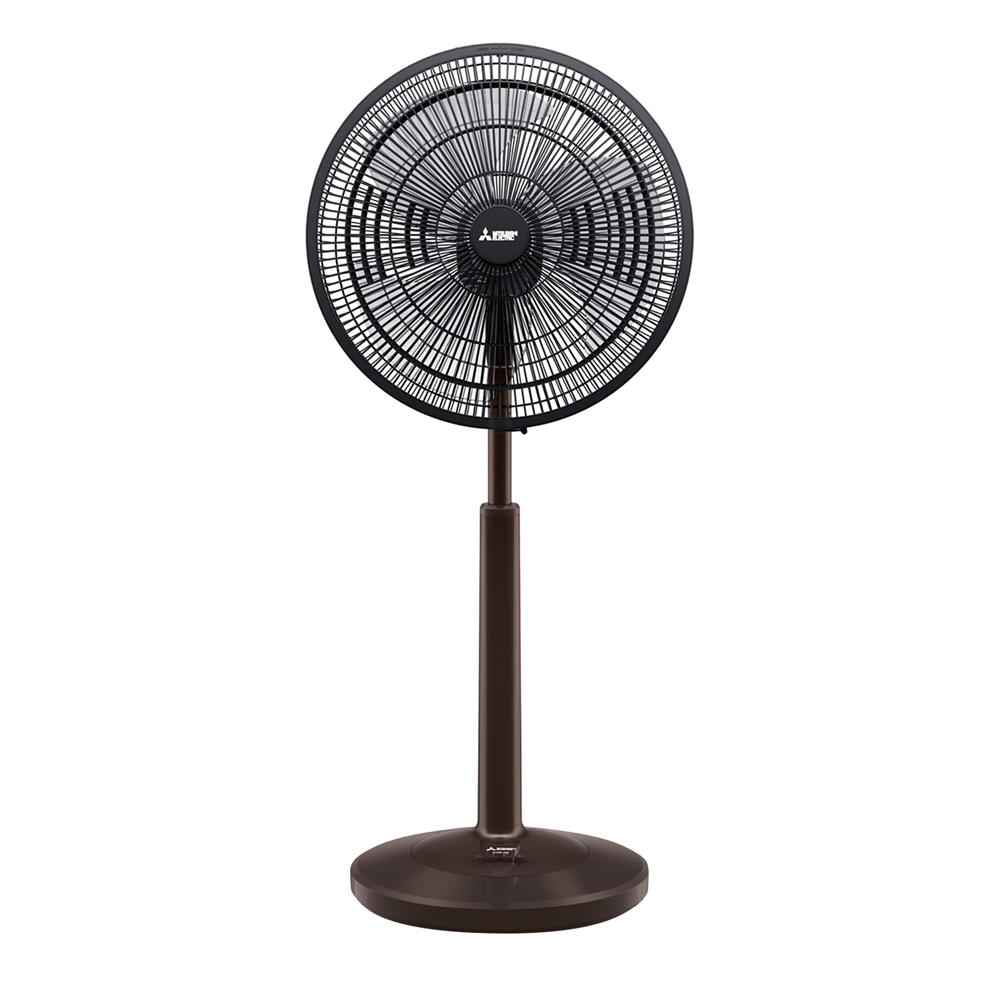 พัดลมสไลด์ 18 นิ้ว MITSUBISHI R18A-GB CY-BW สีน้ำตาลคลาสซี่