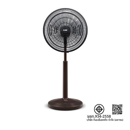 พัดลมสไลด์ 18 นิ้ว MITSUBISHI R18A-GB CY-BW สีน้ำตาลคลาสซี่_2