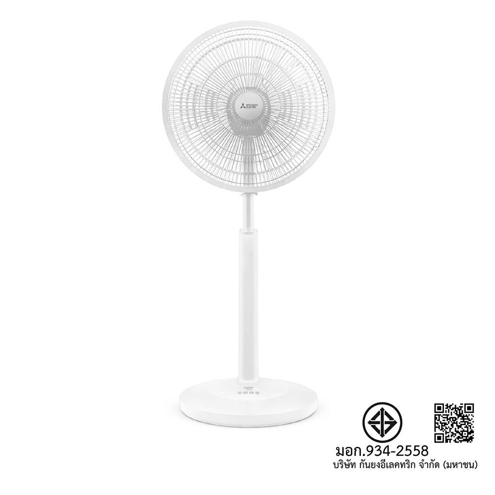 พัดลมสไลด์ 18 นิ้ว MITSUBISHI R18A-GB WH สีขาว