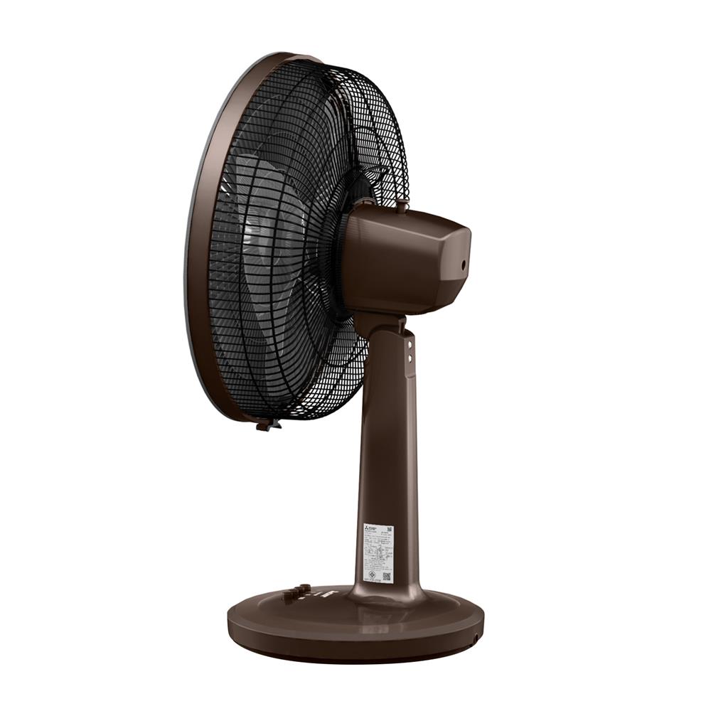 พัดลมตั้งโต๊ะ 16 นิ้ว MITSUBISHI D16A-GB CY-BW สีน้ำตาลคลาสซี่