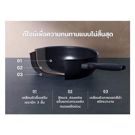 ชุดกระทะ 20 ซม. และ 24 ซม. MEYER MIDNIGHT 2 ชิ้น_3