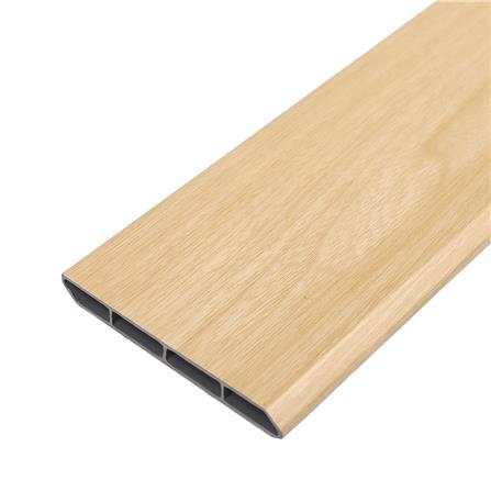 บัวพื้น PVC CROBERN 10x240x1 ซม. สีเมเปิ้ล