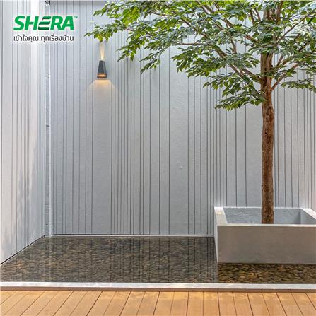 ไม้ฝา SHERA สเปลนดิด ดีไลน์ DL02 ลายเสี้ยน 1.0X22X300 ซม. สีธรรมชาติ_2