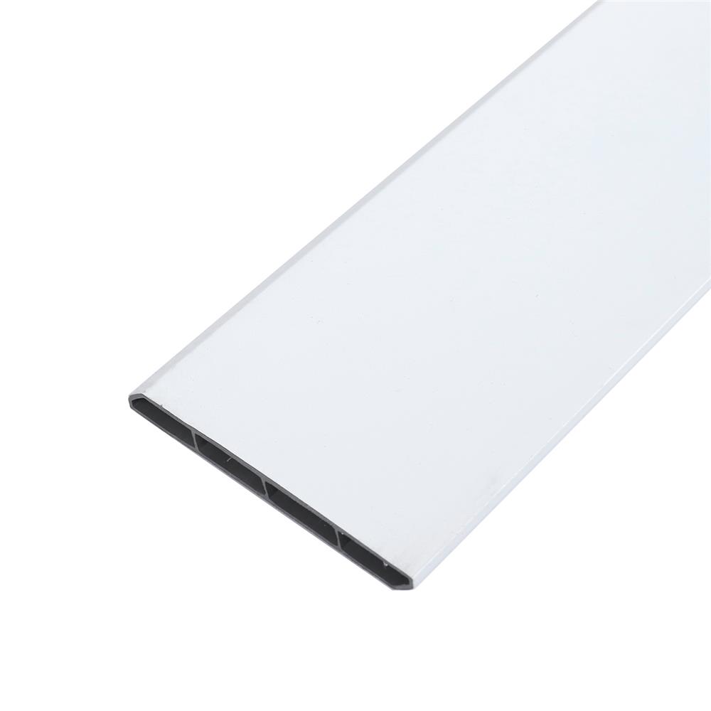 บัวพื้น PVC CROBERN 10x240x1 ซม. สีขาว