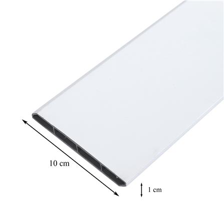 บัวพื้น PVC CROBERN 10x240x1 ซม. สีขาว_6