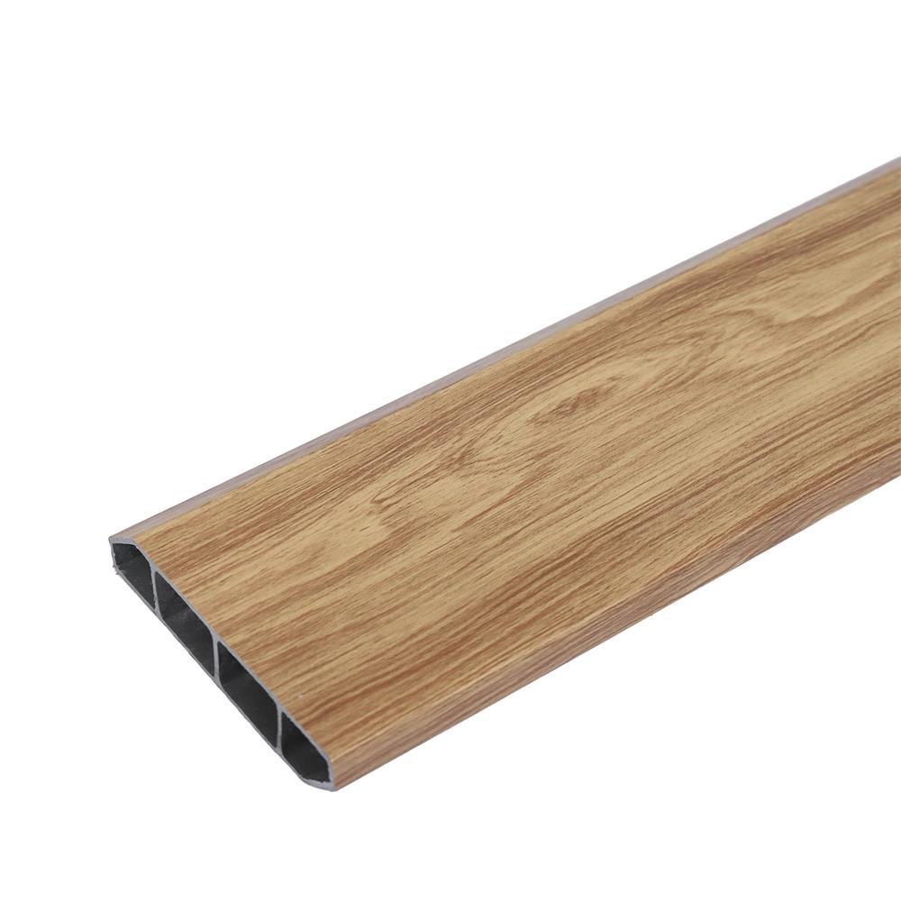 บัวพื้น PVC CROBERN 7.5x240x1.5 ซม. สีโอ๊ค