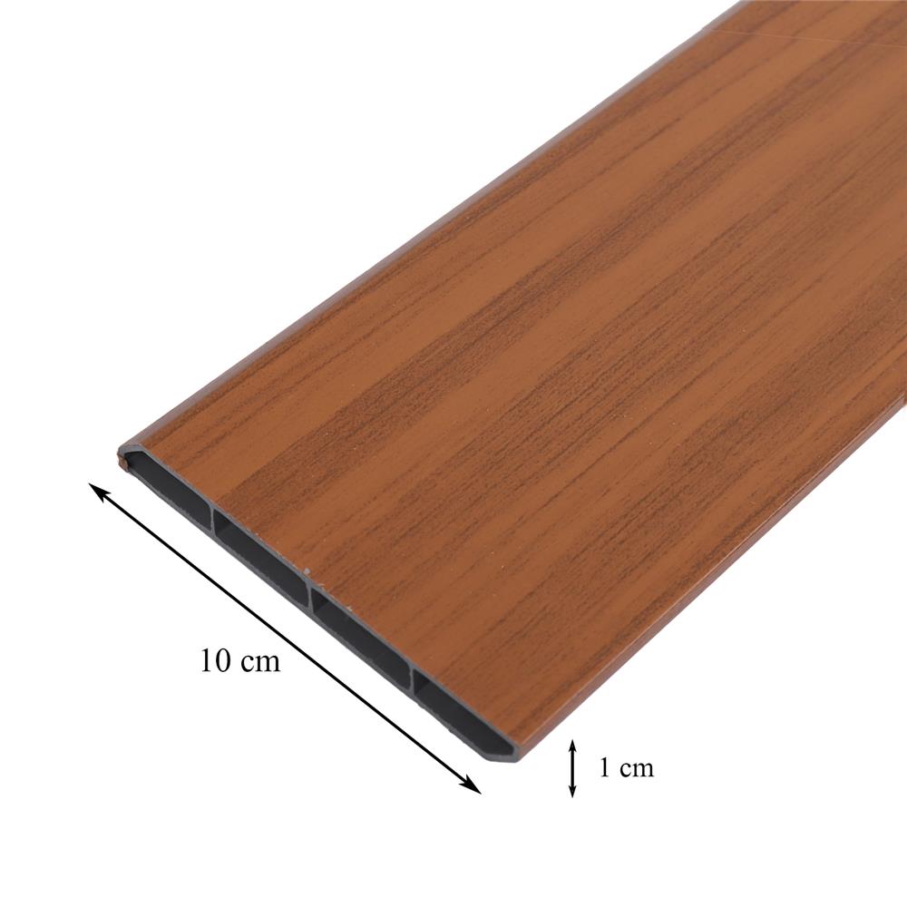 บัวพื้น PVC CROBERN 10x240x1 ซม. สีเชอร์รี่