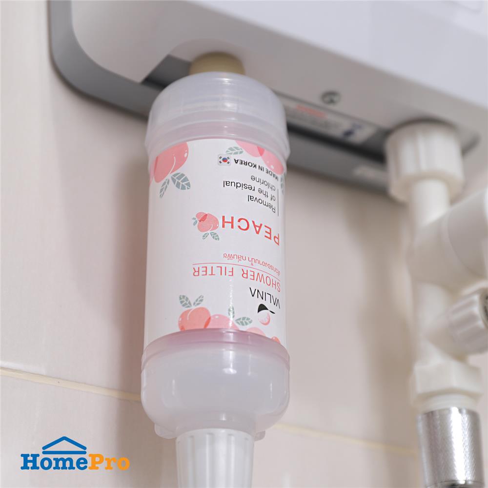 ตัวกรองอาบน้ำ VALINA VIT C กลิ่น PEACH