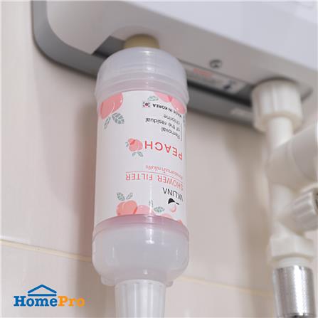 ตัวกรองอาบน้ำ VALINA VIT C กลิ่น PEACH_4