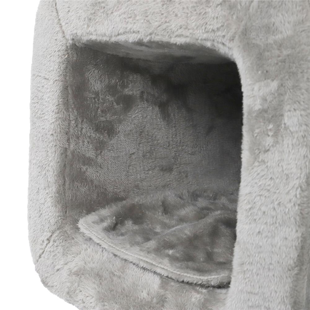 สตูลเหลี่ยม FURDINI HOPE สีเทา