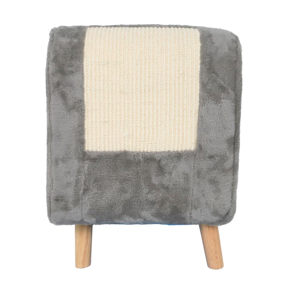 สตูลเหลี่ยม FURDINI HOPE สีเทา