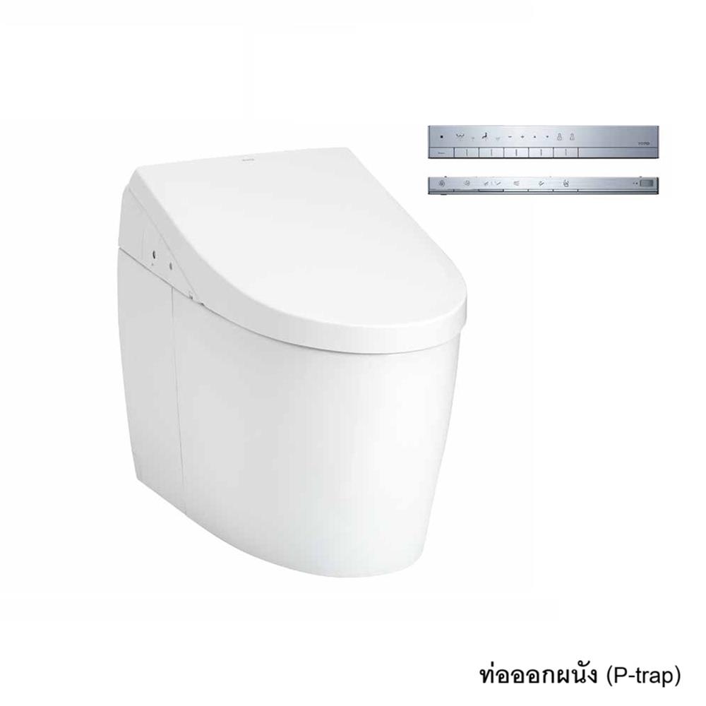 สุขภัณฑ์อัตโนมัติ TOTO NEOREST AH (CES9788PRVA) 3/3.8 ลิตร สีขาว (ท่อออกผนัง)