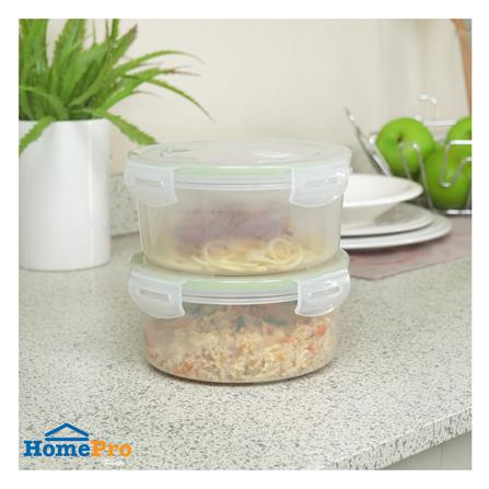 ชุดกล่องอาหาร 1.15 ลิตร KECH 6004 1แถม1 สีเขียว_5