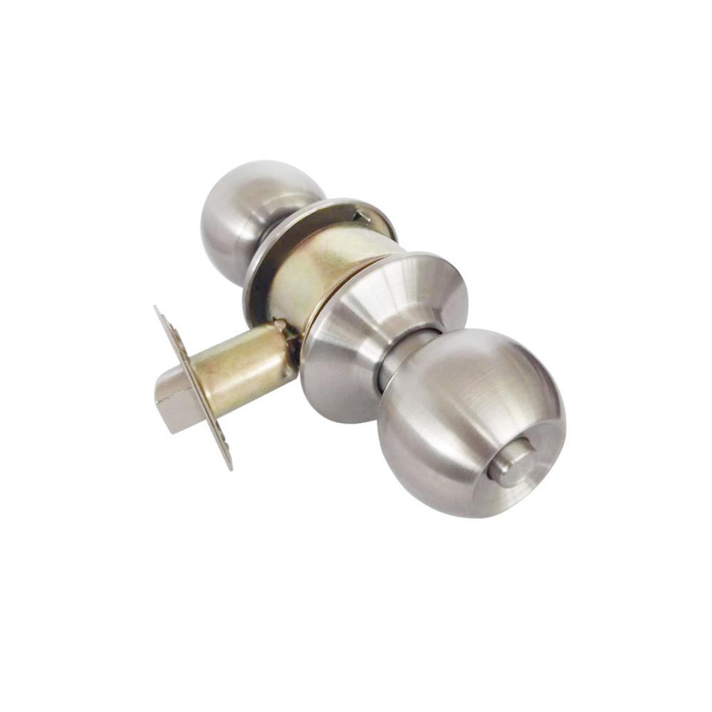 ลูกบิดห้องน้ำ SOLO C531 BK-SS หัวกลม สีสเตนเลส 24 แพ็ก/ลัง