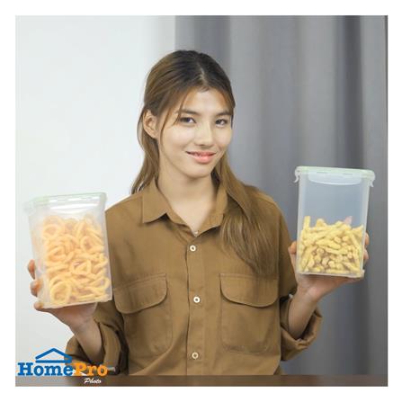 ชุดกล่องอาหาร 1.5 ลิตร KECH 6144 1แถม1 สีเขียว_6