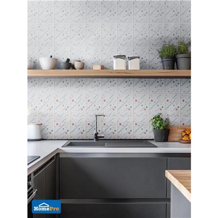 กระเบื้องผนัง 8x12 นิ้ว TARA ชูตติ้งสตาร์ สีขาว EXC PM 1M2_3