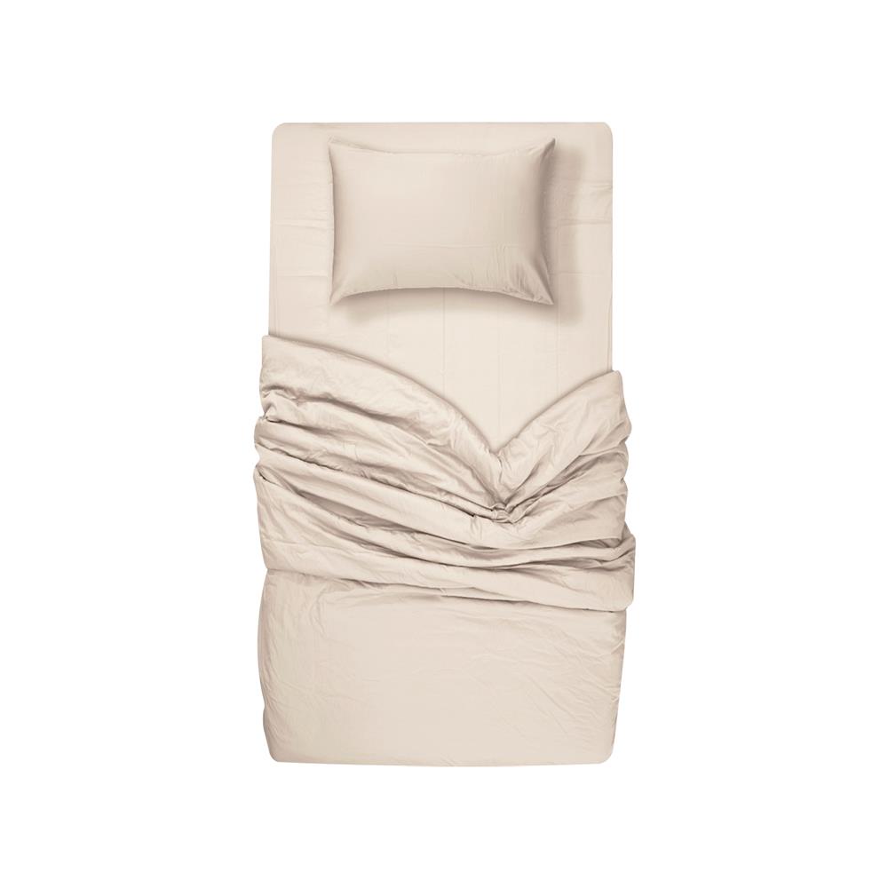 ชุดผ้าปูที่นอน 3.5 ฟุต 5 ชิ้น BENEATH GOLDEN SAND สี SAND