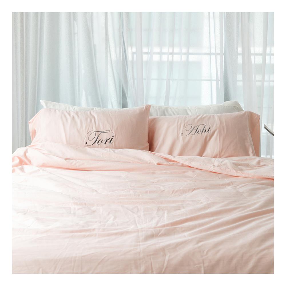 ชุดผ้าปูที่นอน 3.5 ฟุต 4 ชิ้น BENEATH PEONY PINK สีชมพู