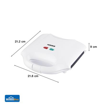 เครื่องทำแซนด์วิช HOMMII RBSGRILLSWX สีขาว_7