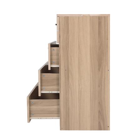 ตู้ลิ้นชัก 4 ลิ้นชัก FURDINI AMORE 59 ซม. สีไวท์โอ๊ค_4