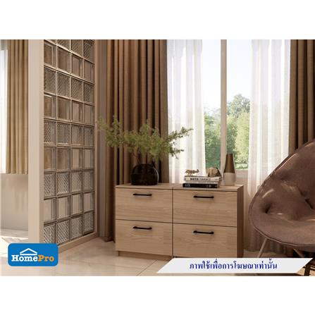 ตู้ลิ้นชัก 2 ลิ้นชัก FURDINI AMORE 45 ซม. สีไวท์โอ๊ค_6