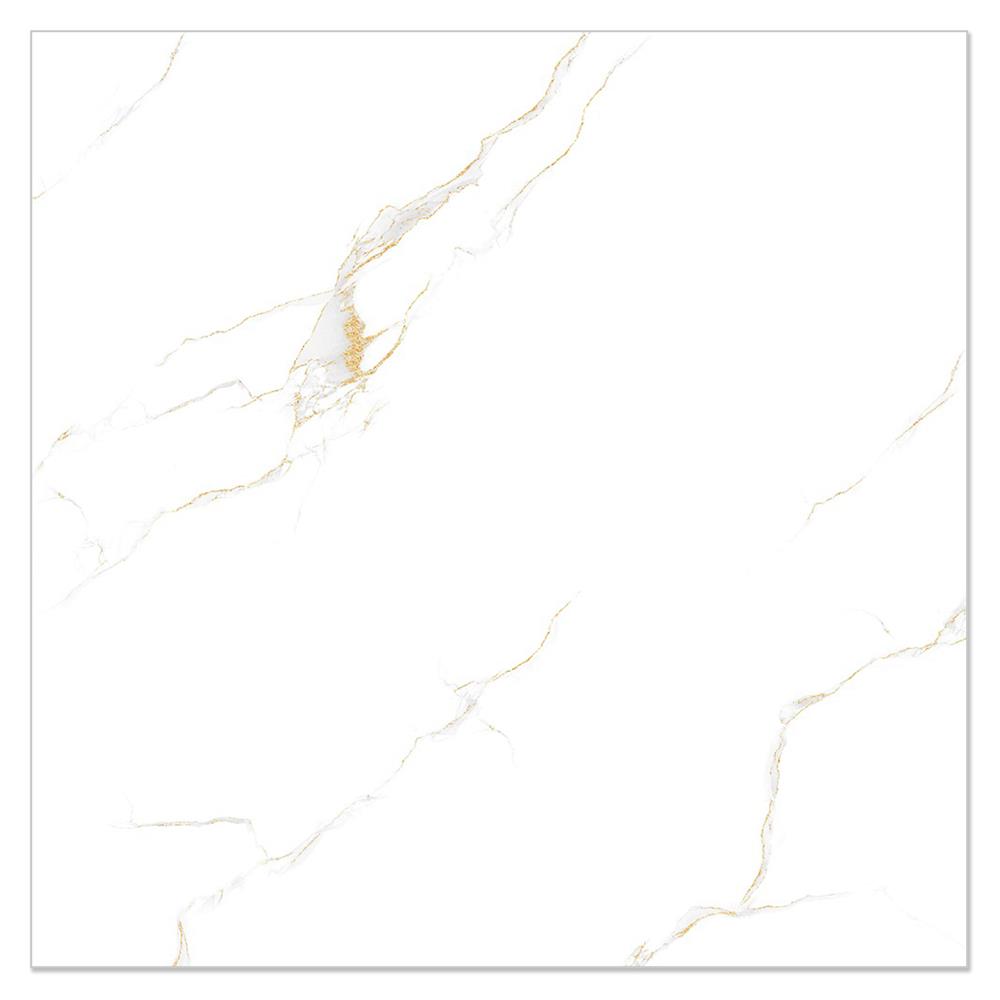 กระเบื้องพื้นพอร์ซเลน 80x80 ซม. TARA โซริน ไวท์ A 1.92M2