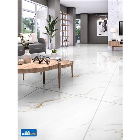 กระเบื้องพื้นพอร์ซเลน 80x80 ซม. TARA โซริน ไวท์ A 1.92M2_2