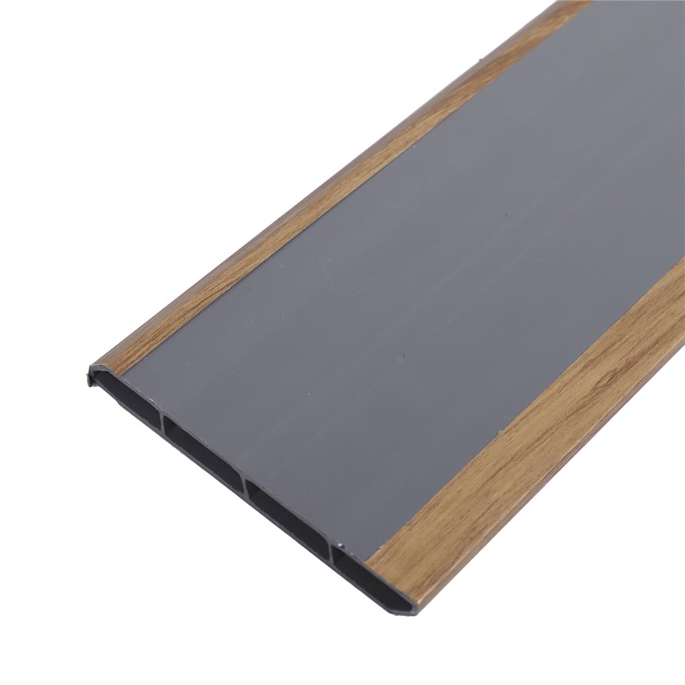 บัวพื้น PVC CROBERN 10x240x1 ซม. สีโอ๊ค