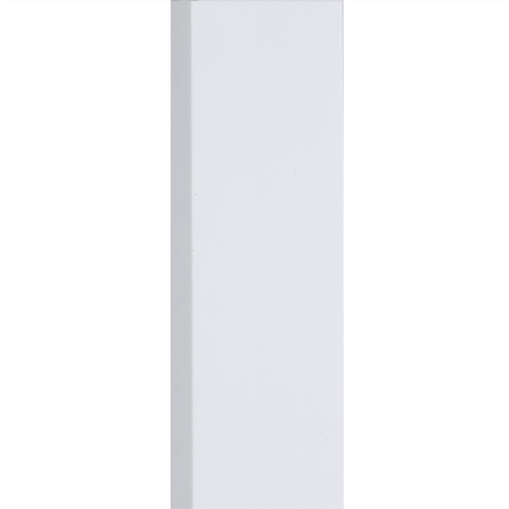 บัวพื้น PVC CROBERN 7.5x240x1.5 ซม. สีขาว